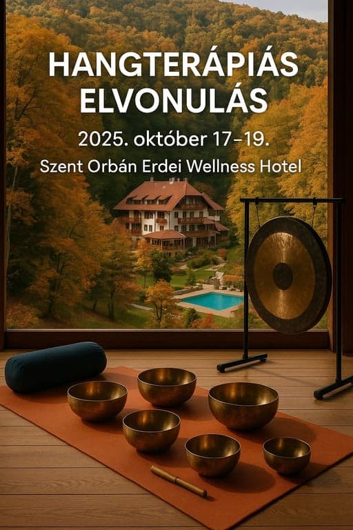 Hangterápiás Elvonulás – Testi-lelki feltöltődés